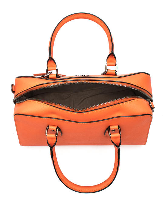 Saffiano Borsa a bauletto, con tracolla ARANCIO - Borse Donna