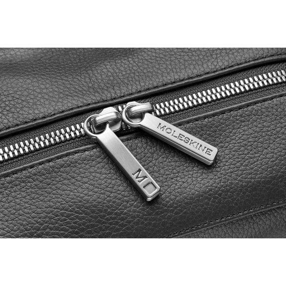 Zaino MOLESKINE CLASSIC LEATHER, porta PC 15" black - Zaini da lavoro porta PC