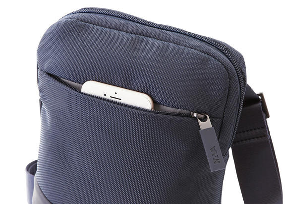 EASY PLUS Borsello porta iPad mini blu notte - Tracolle Uomo