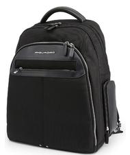 PIQUADRO Zaino LINK 2, triplo scomparto, porta PC 15,6" Nero - Zaini da lavoro porta PC - 2
