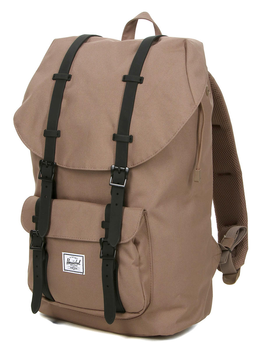 Zaino Herschel Modello Little America, Porta Pc 15" Pine Bark/black