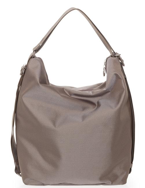 MD20 Sacca trasformabile in zaino Taupe - Borse Donna