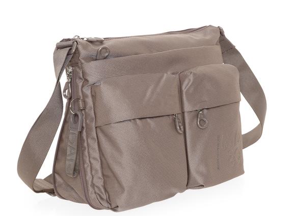 MD20 Borsa a tracolla, espandibile Taupe - Borse Donna