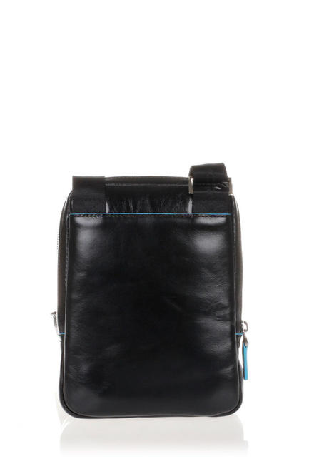 Borsello BLUE SQUARE, porta tablet, in pelle Nero - Tracolle Uomo