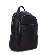 PIQUADRO BLUE SQUARE Zaino in pelle porta PC 14" - Zaini da lavoro porta PC