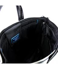 PIQUADRO BLUE SQUARE Cartella porta PC 15,6" espandibile Nero - Cartelle Lavoro - 6