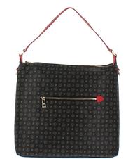 POLLINI HERITAGE CLASSIC Borsa a spalla, con tracolla nero lacca - Borse Donna - 4