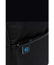 PIQUADRO CELION Zaino porta PC 13" Nero - Zaini da lavoro porta PC - 5