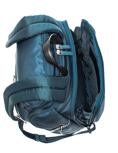 ZAINO PIQUADRO ORION zaino grande in pelle e tessuto porta pc 15, blu2  CA3826W74 EUR 179,40 - PicClick IT