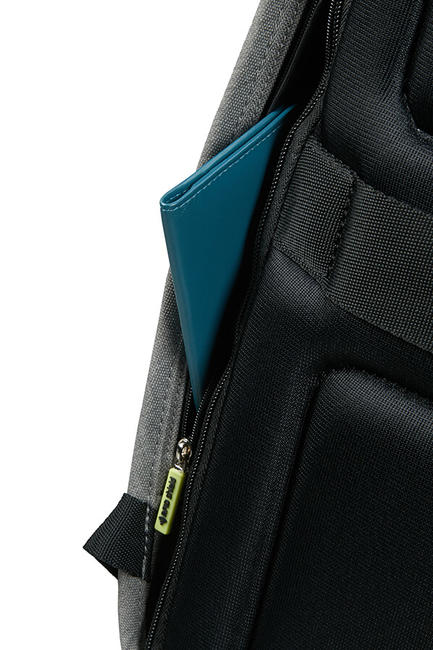 SECURIPAK  Zaino con sistema antifurto, porta PC 15.6" grey - Zaini da lavoro porta PC