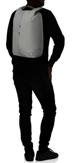 SECURIPAK  Zaino con sistema antifurto, porta PC 15.6" grey - Zaini da lavoro porta PC