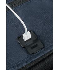 SAMSONITE SECURIPAK  Zaino con sistema antifurto, porta PC 15.6" ECLIPSE BLUE - Zaini da lavoro porta PC - 6