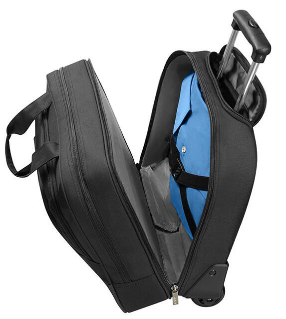 Trolley Pilota AT WORK, porta tablet e PC 15.6" BLACK/ORANGE - Trolley Pilota