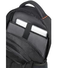 AMERICAN TOURISTER Zaino AT WORK, porta tablet e PC 17.3" BLACK/ORANGE - Zaini da lavoro porta PC - 6