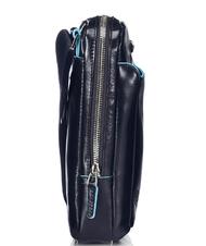 PIQUADRO Borsello BLUE SQUARE, porta tablet, in pelle blu - Tracolle Uomo - 3