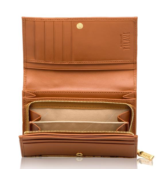 Portafoglio GEO CLASSIC, con targhetta logata NATURALE - Portafogli Donna