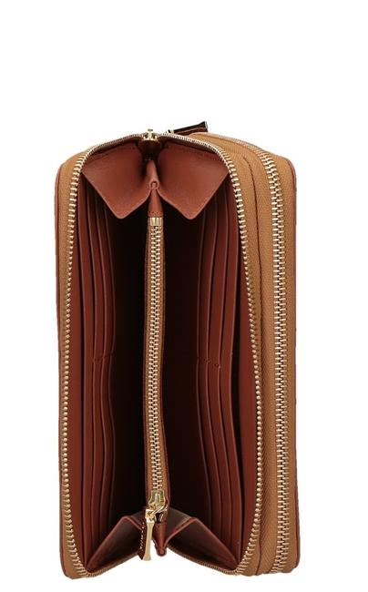 Portafoglio GEO CLASSIC, doppio scomparto Zip Around NATURALE - Portafogli Donna