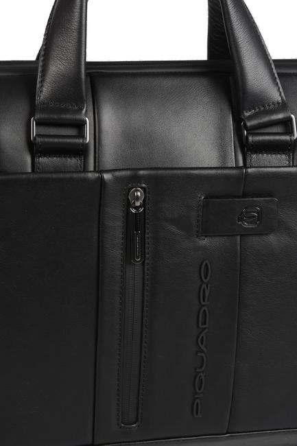 Cartella URBAN, porta PC 15,6", in pelle Nero - Cartelle Lavoro
