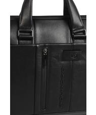 PIQUADRO Cartella URBAN, porta PC 15,6", in pelle Nero - Cartelle Lavoro - 7