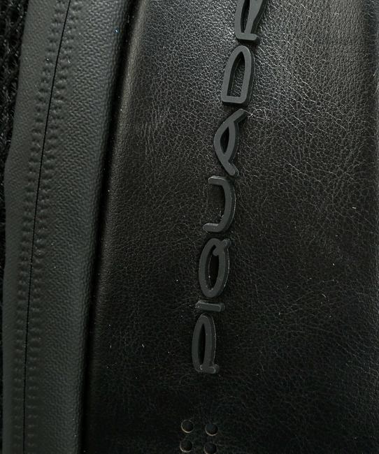 URBAN FAST-CHECK Zaino in pelle porta PC 15,6" Nero - Zaini da lavoro porta PC