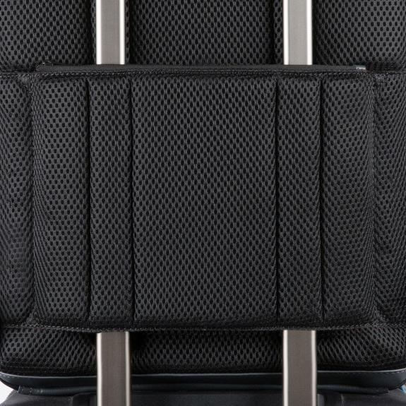 URBAN FAST-CHECK Zaino in pelle porta PC 15,6" Nero - Zaini da lavoro porta PC