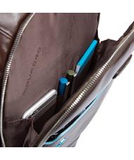 PIQUADRO BLUE SQUARE Zaino porta PC 15,6" MOGANO - Zaini da lavoro porta PC - 4