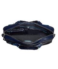 PIQUADRO BLUE SQUARE Cartella in pelle porta PC 14" blu - Cartelle Lavoro - 4