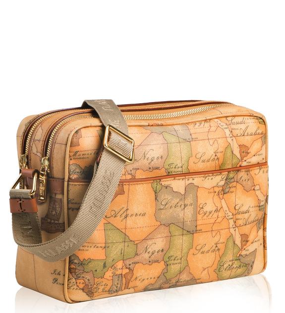 New Basic Borsa a tracolla, stampa Geo Classic NATURALE - Borse Donna