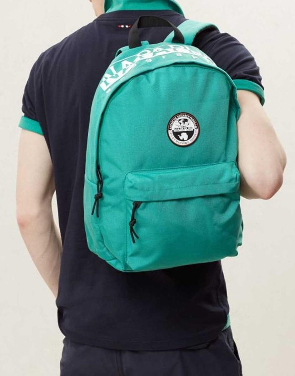 Napapijri Zaino Modello Happy Day Alhambra Green - Acquista A Prezzi Outlet!