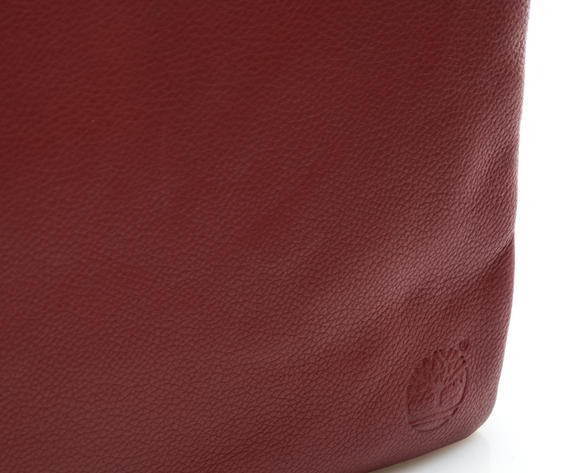  Pochette con polsierina, in pelle ROSSO - Borse Donna