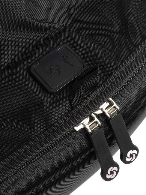 Zaino SECURIPAK, con sistema antifurto, porta PC 14" BLACK STEEL - Zaini da lavoro porta PC