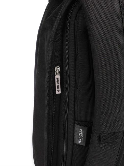 Zaino SECURIPAK, con sistema antifurto, porta PC 14" BLACK STEEL - Zaini da lavoro porta PC