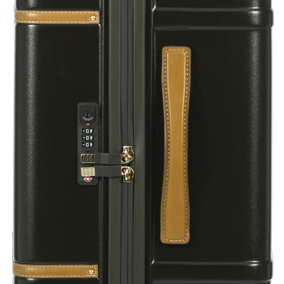 Trolley BELLAGIO, misura grande oliva - Trolley Rigidi