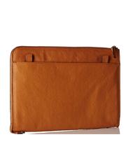 PIQUADRO Custodia porta iPad PIKE, in pelle, con tracolla CUOIO - Porta tablet & Organizer - 2