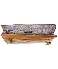 PIQUADRO Custodia porta iPad PIKE, in pelle, con tracolla CUOIO - Porta tablet & Organizer - 4