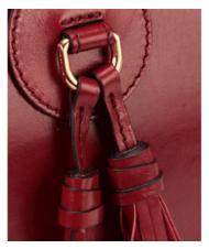 THE BRIDGE Santacroce Shopping bag a spalla, in pelle ribes/oro - Borse Donna - 5