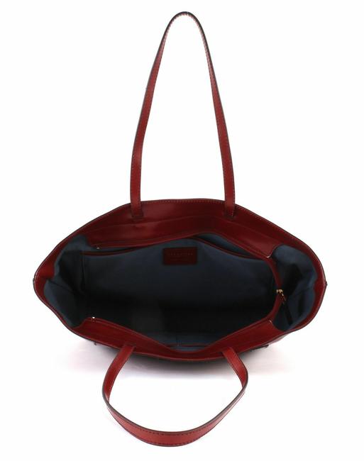Santacroce Shopping bag a spalla, in pelle ribes/oro - Borse Donna