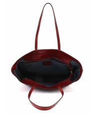 THE BRIDGE Santacroce Shopping bag a spalla, in pelle ribes/oro - Borse Donna - 6