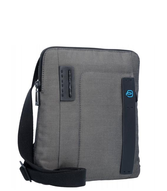 PULSE P16 Borsello porta iPad CHEVRON/GRIGIO - Tracolle Uomo