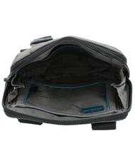 PIQUADRO Borsello Linea P16 CHEVRON/GRIGIO - Tracolle Uomo - 5