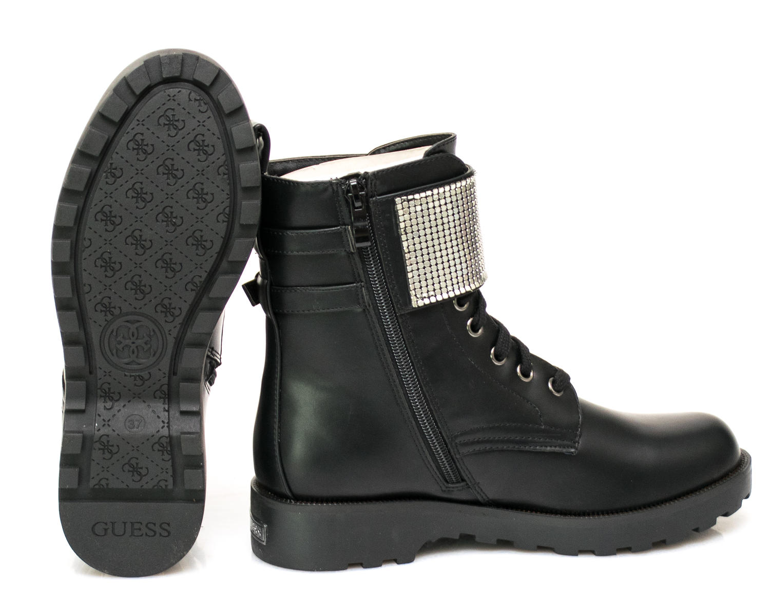 Guess Anfibi Nina3 Nero - Acquista A Prezzi Outlet!