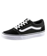VANS Sneakers Basse WARD, in pelle suede e canvas BLACK/WHITE - Scarpe Donna - 2