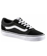 VANS Sneakers Basse WARD, in pelle suede e canvas BLACK/WHITE - Scarpe Donna - 3