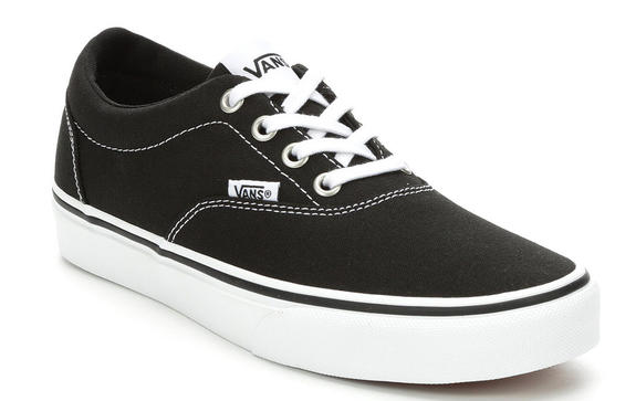 Sneakers DOHENY, in canvas BLACK/WHITE - Scarpe Uomo