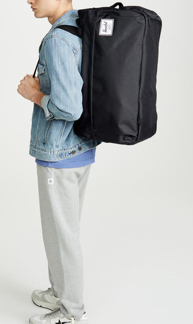 Borsone Zaino OUTFITTER, con spallacci a scomparsa RAVEN CROSSHATCH - Borsoni