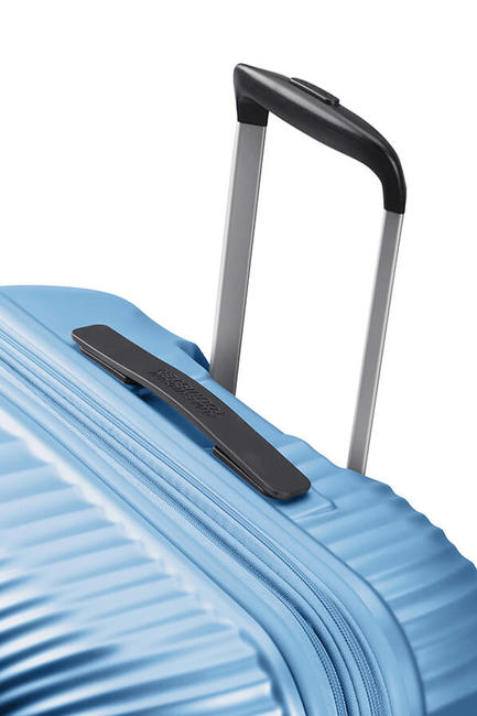 Trolley Linea JETGLAM, misura media, espandibile METALLIC POWDER BLUE - Trolley Rigidi