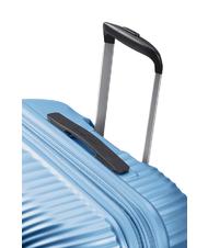 AMERICAN TOURISTER Trolley Linea JETGLAM, misura media, espandibile METALLIC POWDER BLUE - Trolley Rigidi - 6