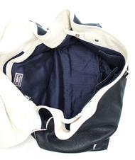 TOSCA BLU Delacroix Shopping bag, in pelle martellata blu - Borse Donna - 5