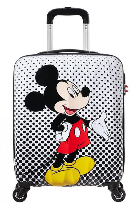 Trolley DISNEY LEGENDS, bagaglio a mano MICKEY MOUSE POLKA DOT - Bagagli a mano