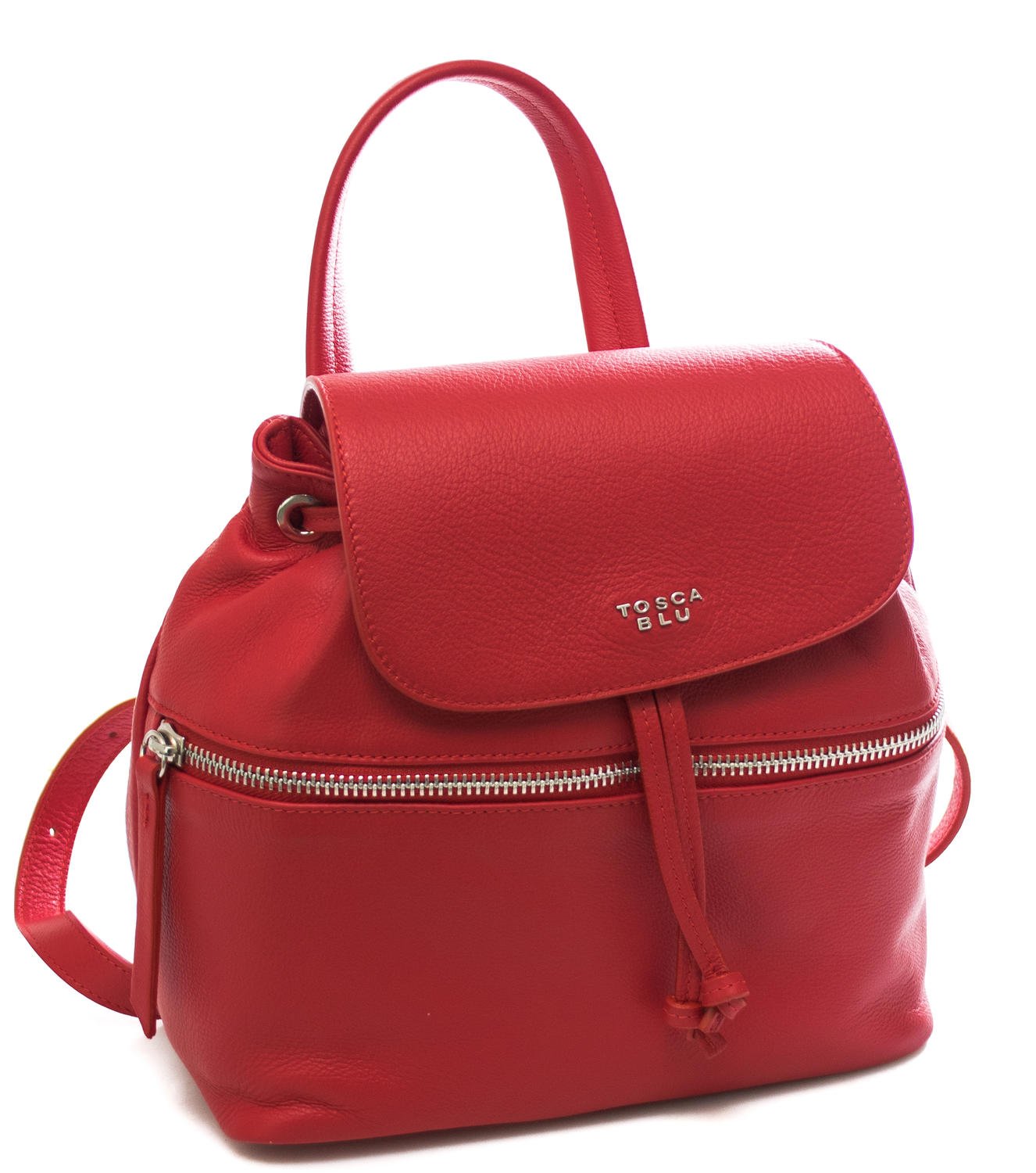 Tosca Blu Ranuncolo Zainetto A Spalla, In Pelle Rosso - Acquista A Prezzi  Outlet!